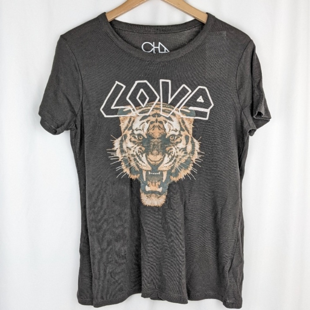 NEW Chaser Love Tiger Graphic Tee
